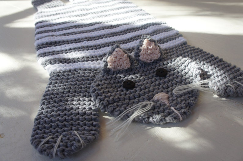 PDF KNITTING PATTERN Cat rug image 4