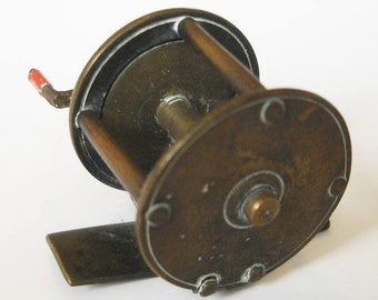 Antique Brass Small Fishing Reel