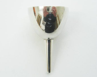 Antique Silver Perfume Funnel 1896