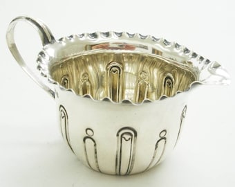 Art Nouveau Silver Milk Jug