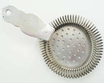 Vintage Cocktail Strainer - Smaller Size With Clip