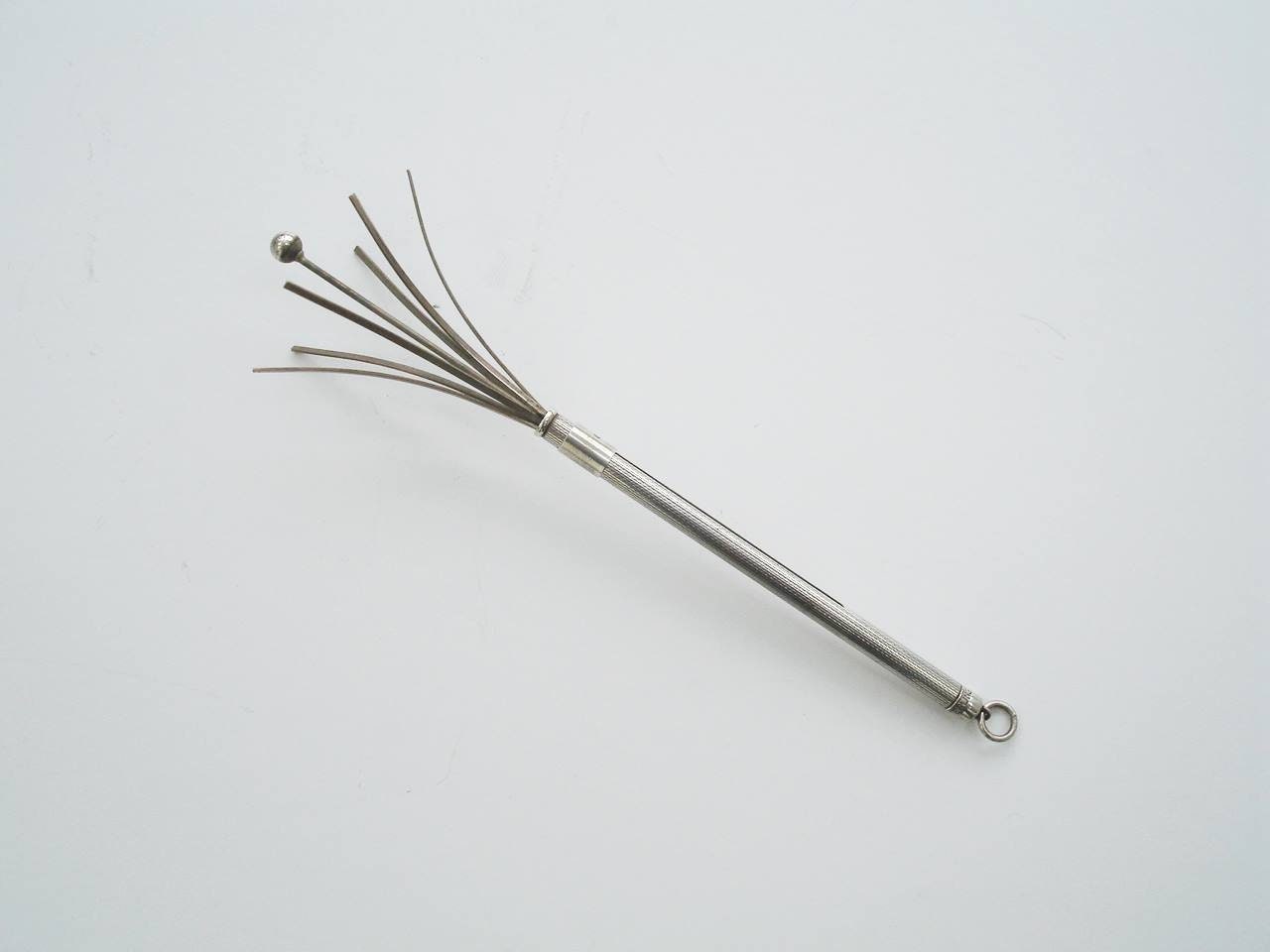 Bâton Swizzle en Argent Sterling Vintage | Ss8