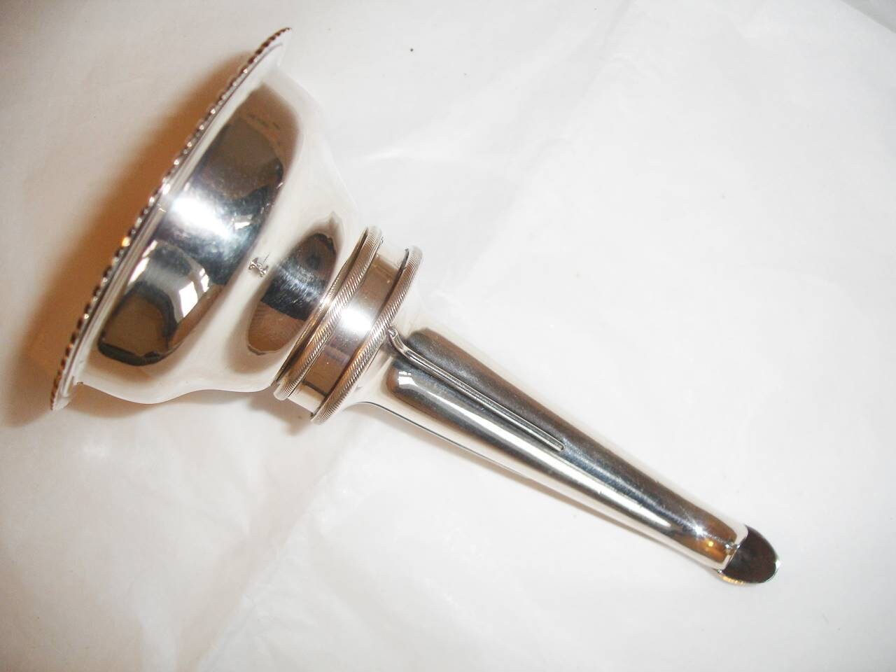 Capitaine Macduff Royal Perthshire Militia - Antique Scottish Silver Wine Funnel 1820