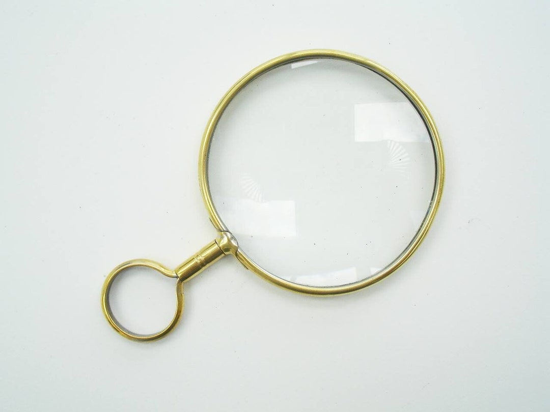 Antique Brass Framed Magnifying Loop 3 Inch (OPT38) - Etsy