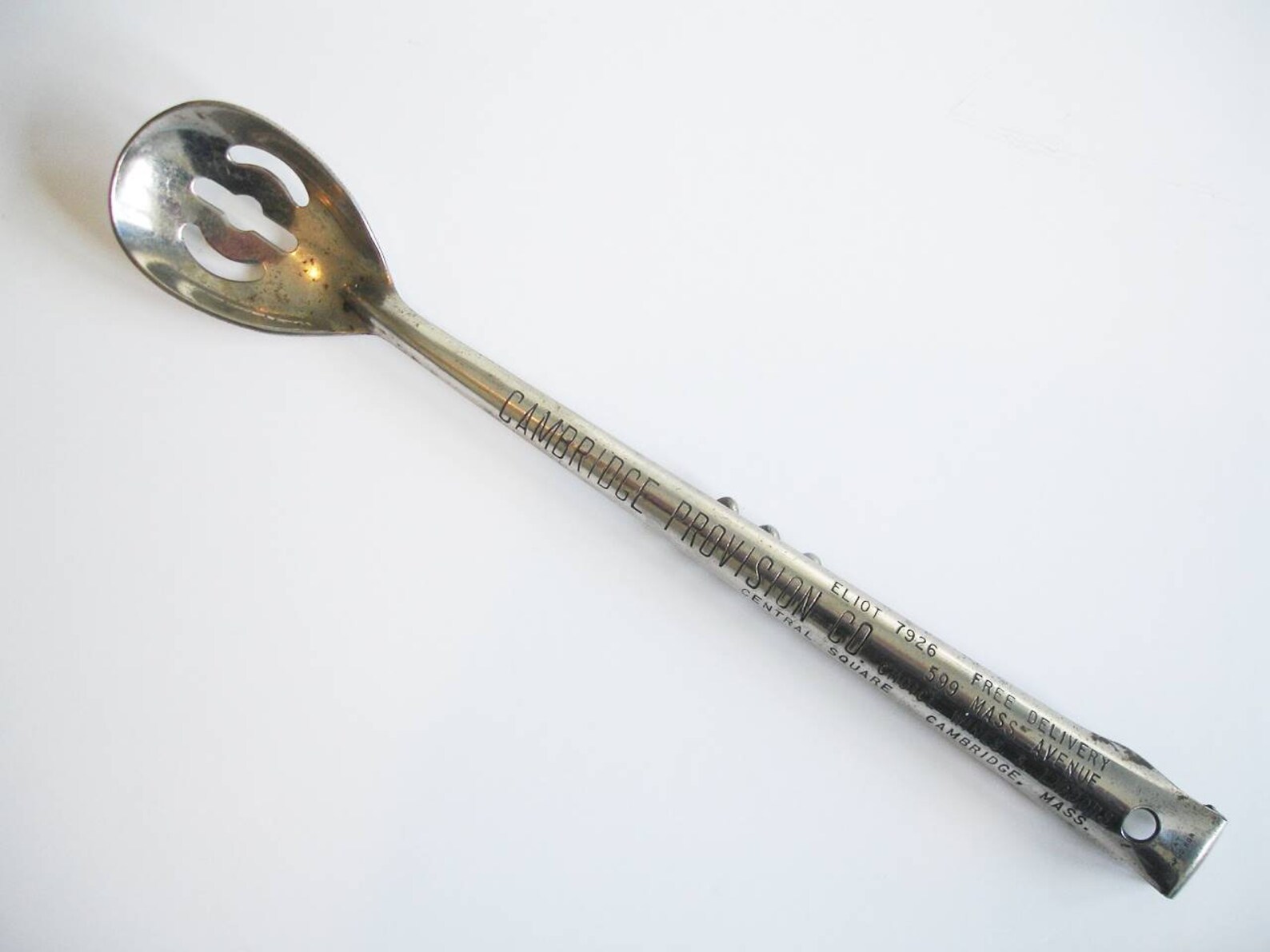 Vintage Plated Cocktail Spoon CAMBRIDGE PROVISION CO Etsy UK