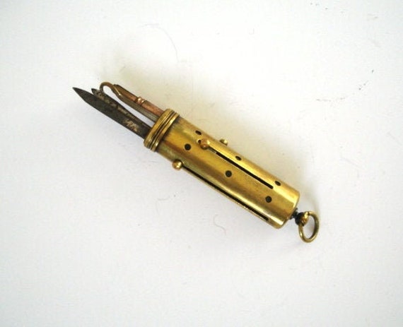 Crayon Antique de Prosquinde Laiton - Autres Outils