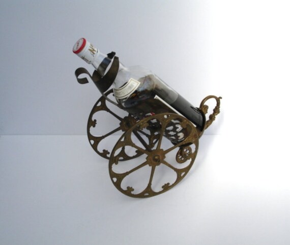 Vintage Brass Champagne Chariot