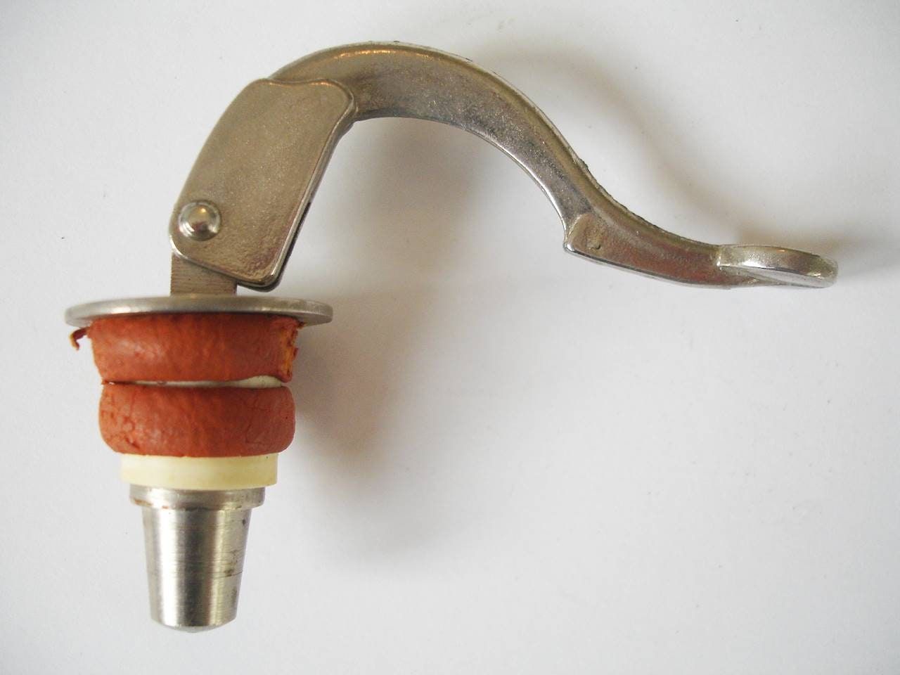 Vintage Triton Plated Bottle Re-Sealer 1945