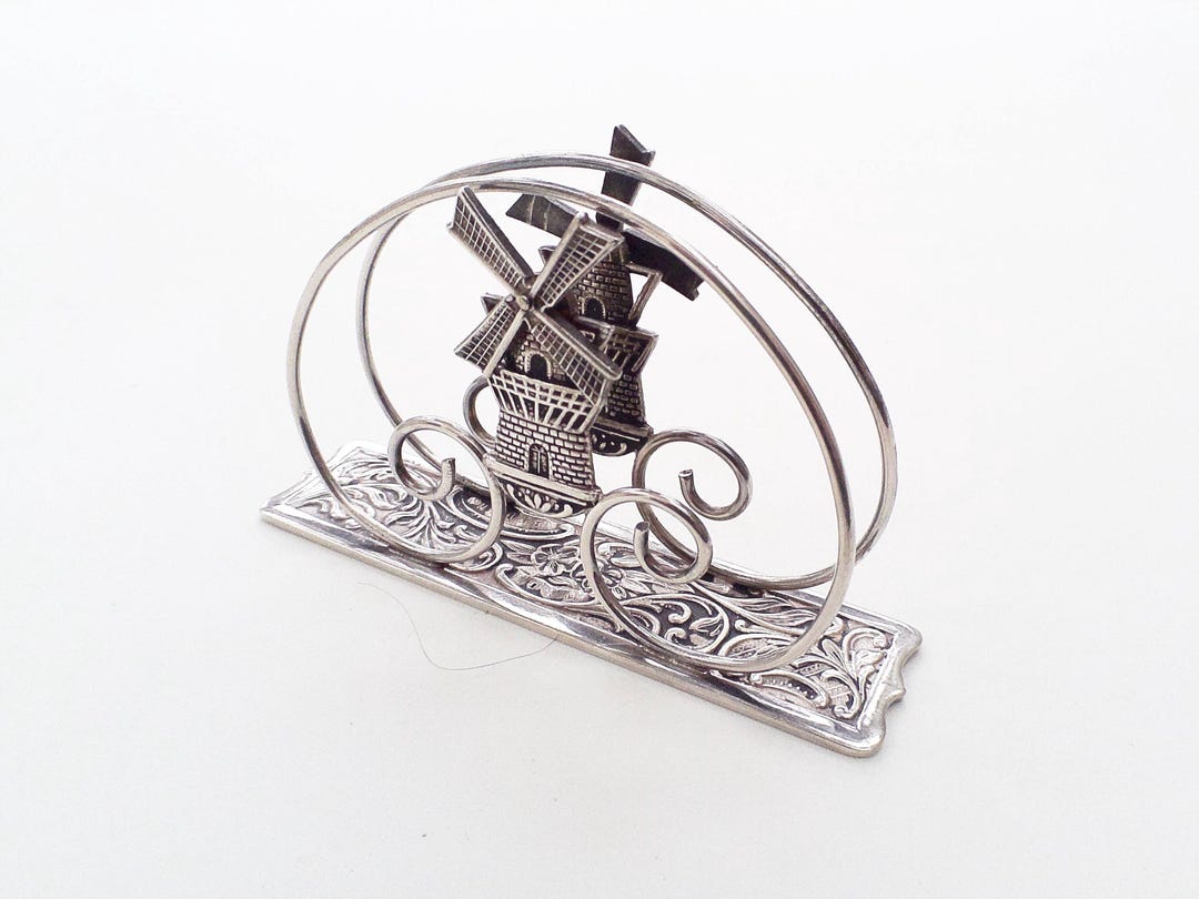 Silver Letter Rack Antique Dutch Silver Letter Rack - Etsy