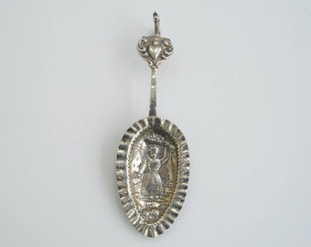 Antique Dutch Silver Tea Spoon