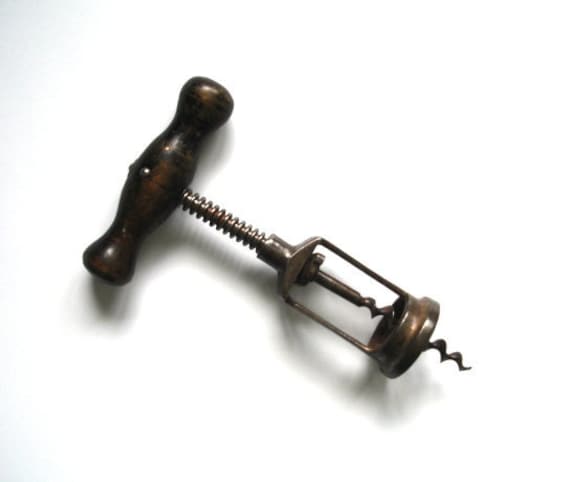 Antique Allemand Magnet Corkscrew | Ge203