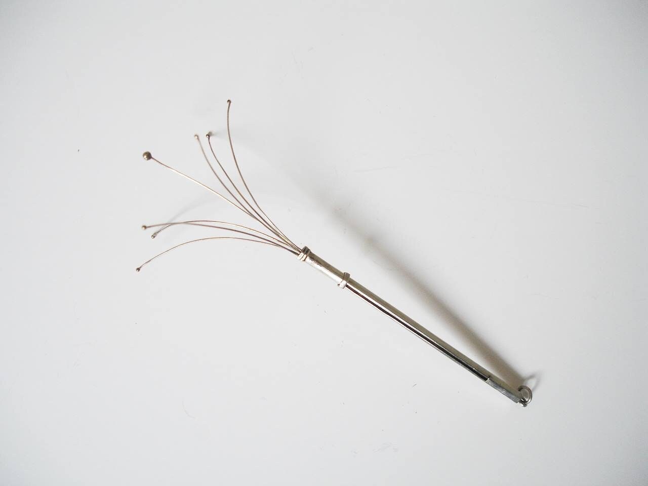 Vintage Silver Swizzle Stick - Tackhing Of Hong Kong | Ss6