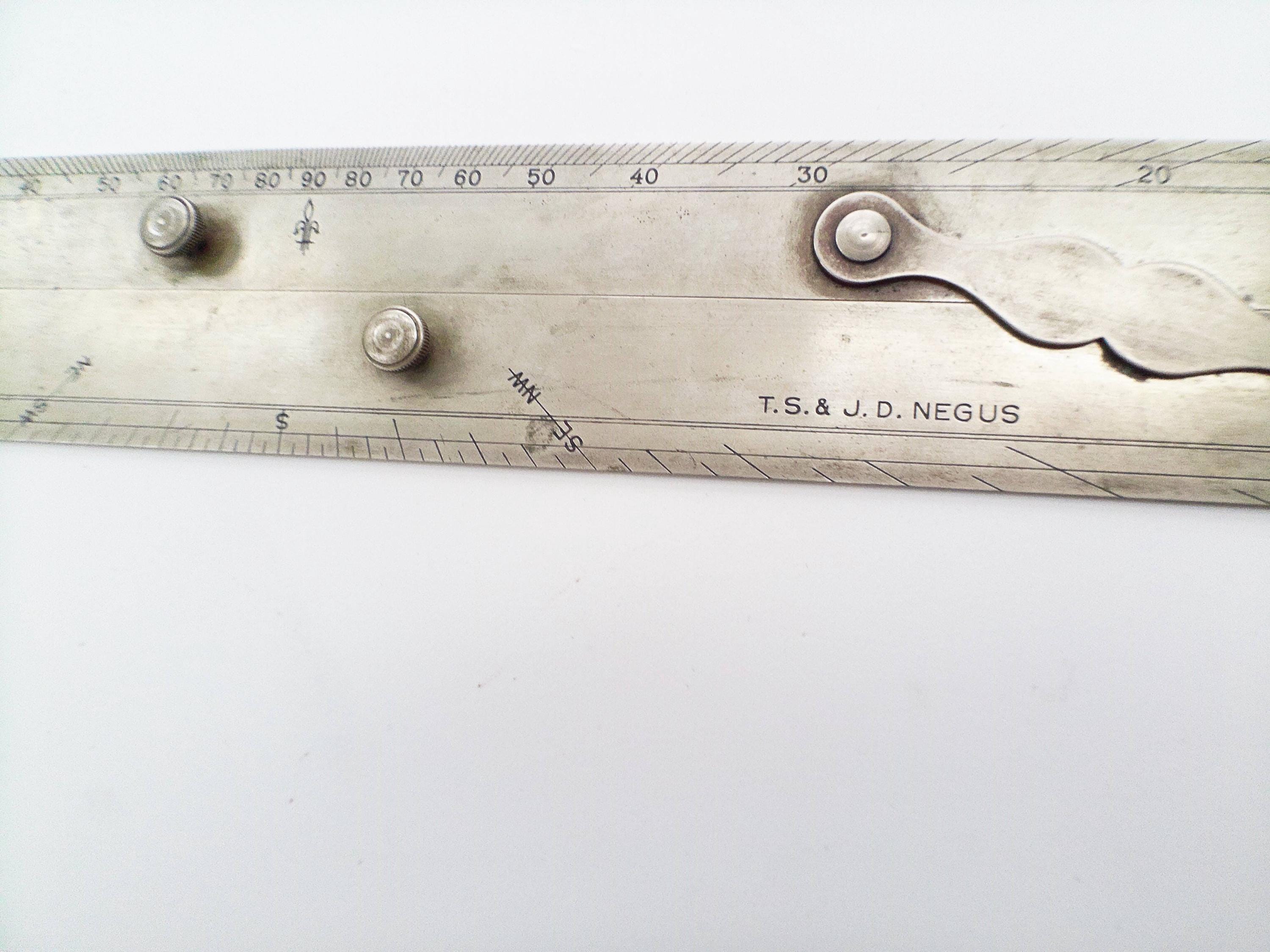 Antique American Nautical Parallel Rule - Etsy