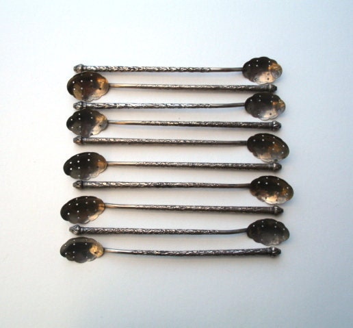 Image of 10 Cocktail Sipping Spoons