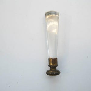 アンティーククリスタルガラスワックスシール - 文字E