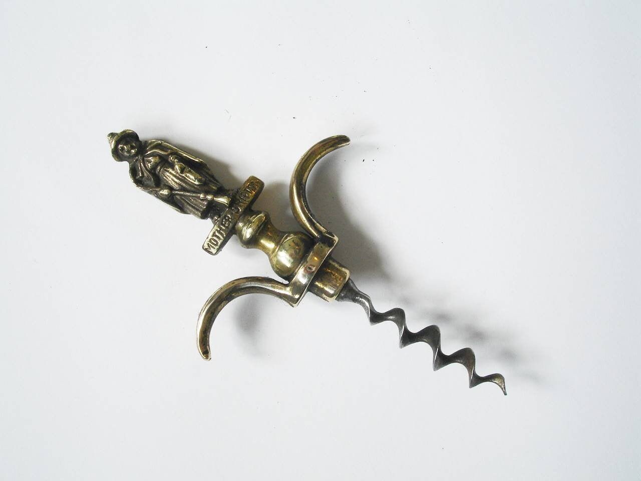 Vintage Brass Mother Shipton Corkscrew | H221