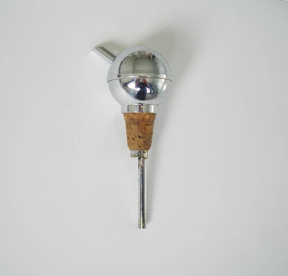 Vintage Plaqued Bar Optic Pourer