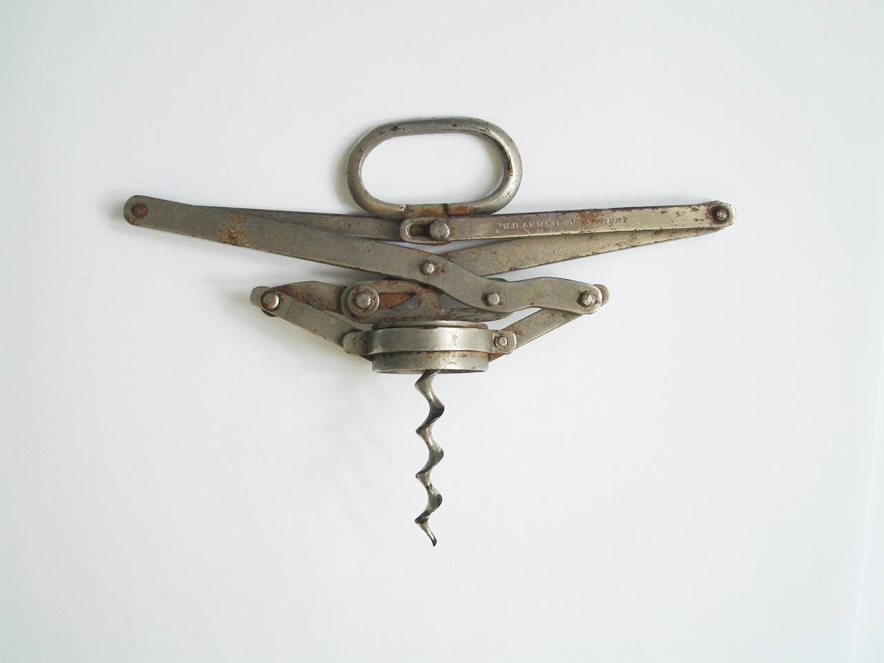 H.d.armstrong Patent Concertina Corkscrew 1902 | Cn121