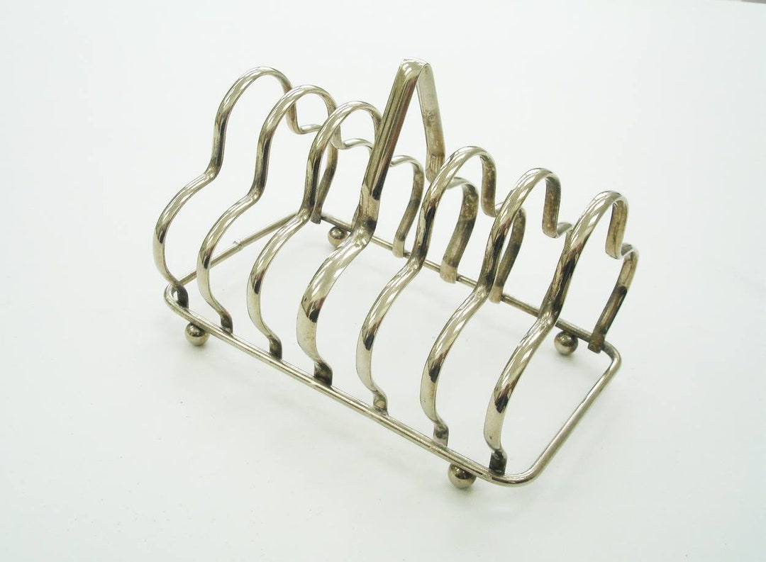 Vintage Plated Toast Rack of Good Size - Etsy
