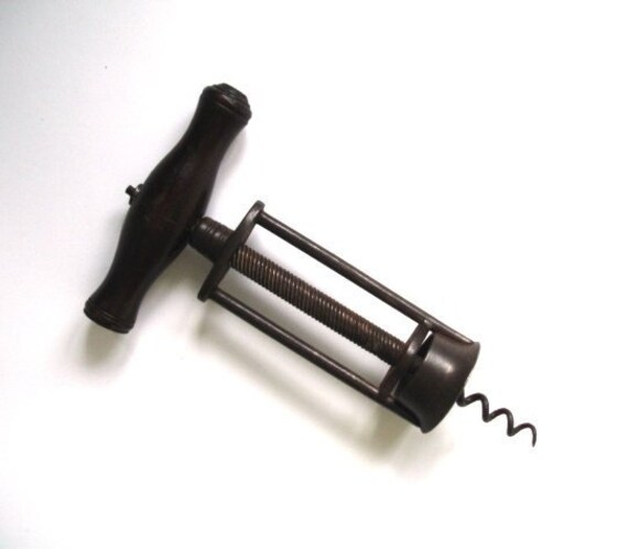 Antique Two Pillar Corkscrew | Brit141