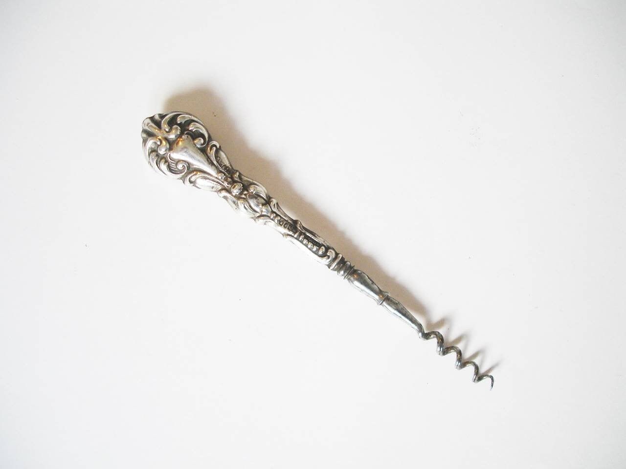 Antique Argent Necessaire Corkscrew | Nc85