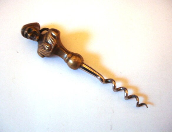 Vintage Brass Figure - Pat Applied For | Hf156