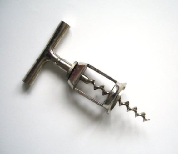 Antique Allemand Monpol Corkscrew - Ballantine Glasgow. | Ge207