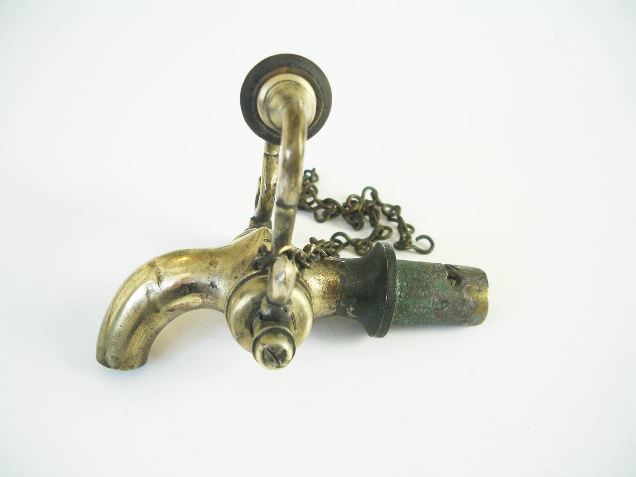 Robinet d'urne en Laiton Antique