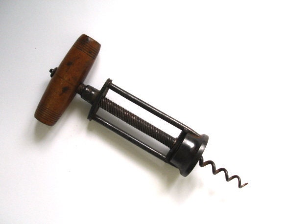 Antique Two Pillar Corkscrew - J.howarth | Brit220