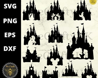 Download Free Cinderella Castle Svg Etsy SVG Cut Files