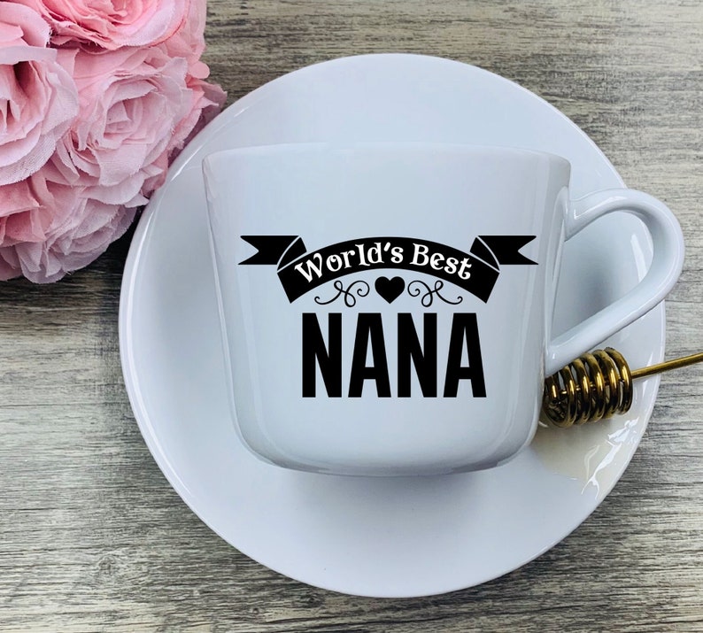 World's Best Nana SVG Best Nana Typography Clipart Etsy