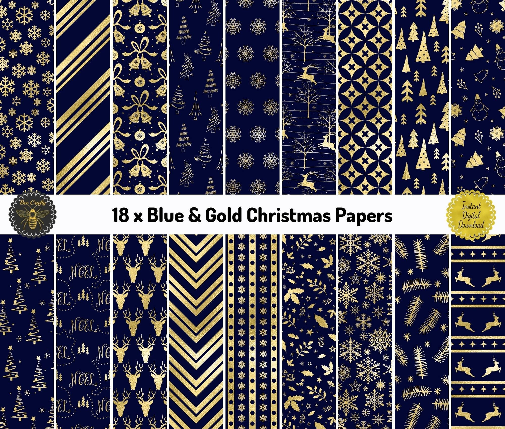 Navy Blue Matte Gift Wrap, Solid Dark Blue Wrapping Paper, Winter Navy Blue Christmas  Wrapping Paper, Simple Hanukkah Holiday Gift Wrap 