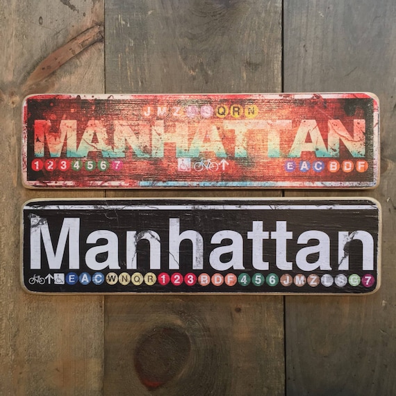 Manhattan - 4x15 in.