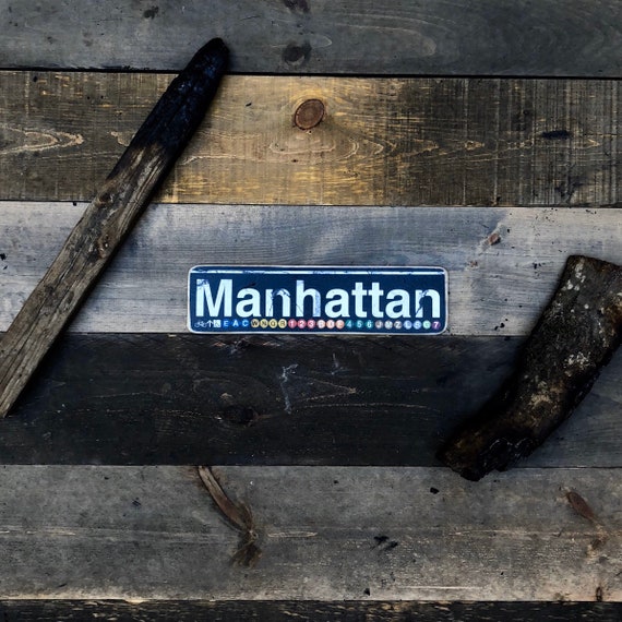Manhattan - 4x15 in.