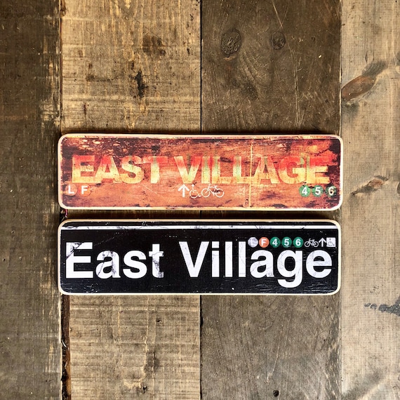 East Village - 4x15 in.
