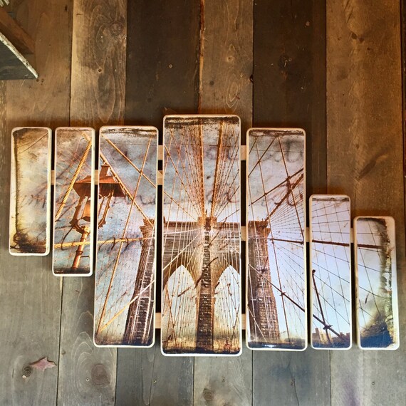 Brooklyn Bridge Cables - 38x24inches