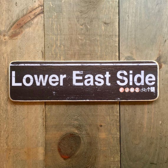 Lower East Side - 4x15 in.