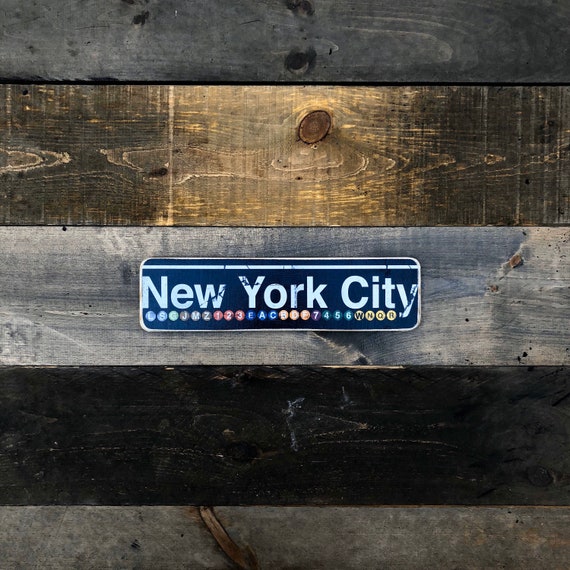 New York City - 4x15 in.