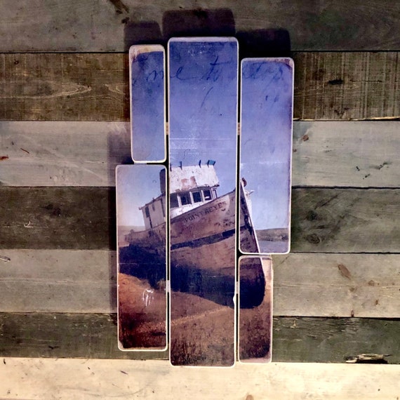 Wrecked - 38x20inches