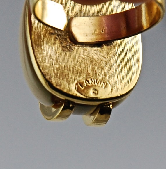 Rare Lanvin Ring Lanvin Vintage Ring Lanvin Paris… - image 4