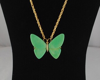●VINTAGE HOLLYWOOD●GARDENING BUTTERFLY NECKLACE 2色 新作 ○VINTAGE HOLLYWOOD○GARDENING BUTTERFLY NECKLACE 2色 新作