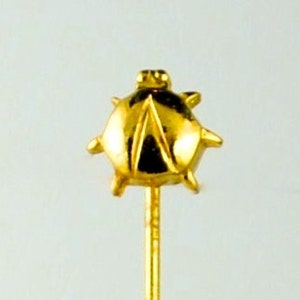 Vintage Stick Hat Pin Vintage Pin Gold Tone