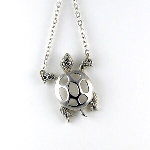 Vintage Turtle Necklace Pendant Ocean Jewelry Sea Jewelry