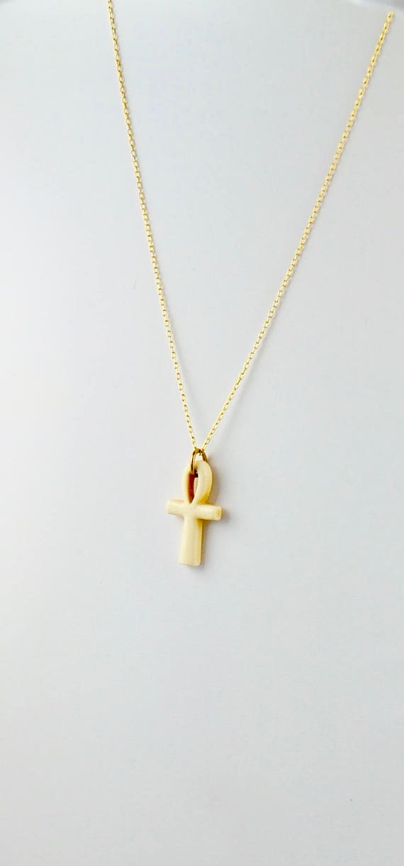 Vintage Ankh Necklace 1970's - image 5