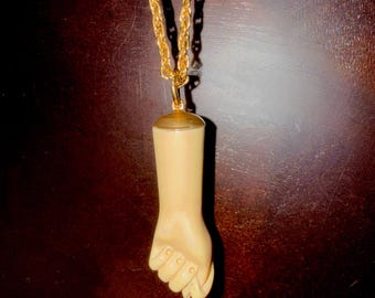 Figa Vintage Italian Figa Good Luck Figa Italian Fist Resin Figa