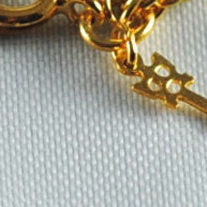 Trifari Vintage Chain Heavy Gold Plated 36" Necklace image 2