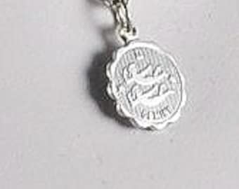 Horoscope Necklace Vintage Horoscope Small Necklace Silver Toned All Horoscopes