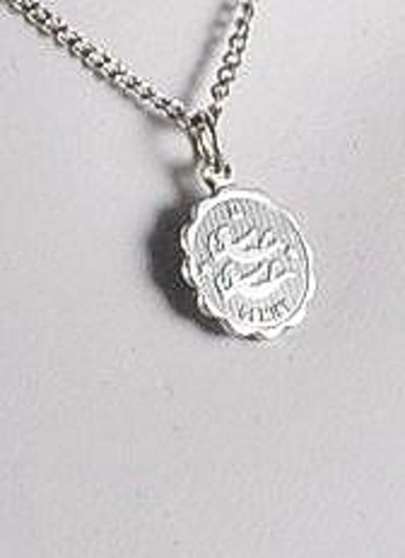 Horoscope Necklace Vintage Horoscope Small Necklace Silver Toned All Horoscopes