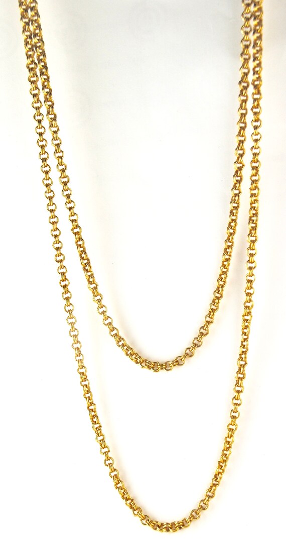 Vintage Multiple Chain Gold Plated 