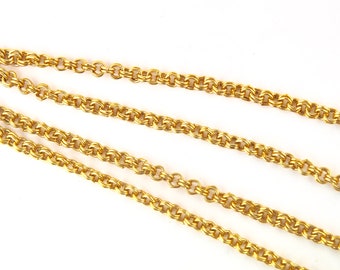 Vintage Multiple Chain Gold Plated Double Chain Vintage Chains